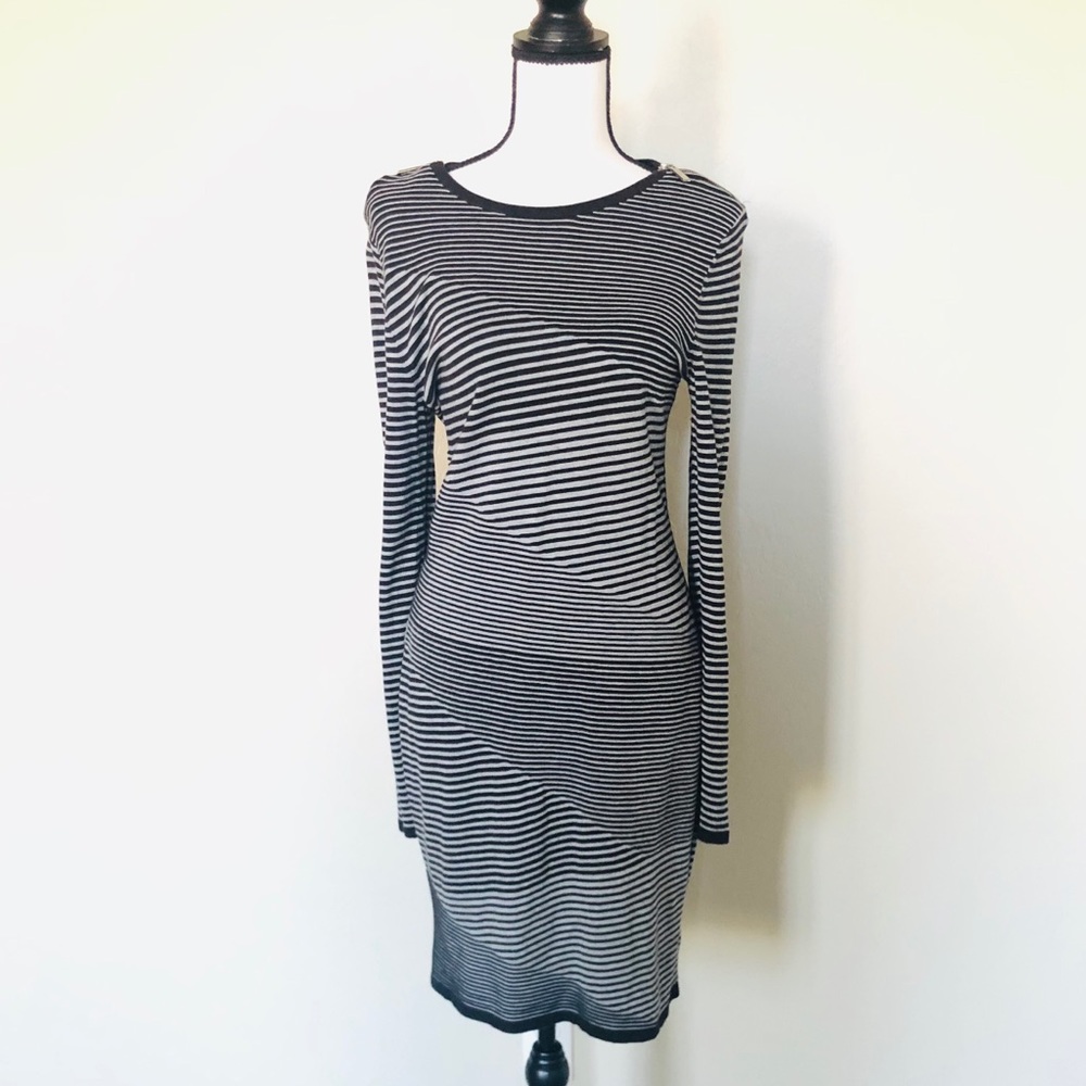 Michael Kors long sleeve sweater dress